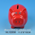 2016 ceramic pig money box with decal printing